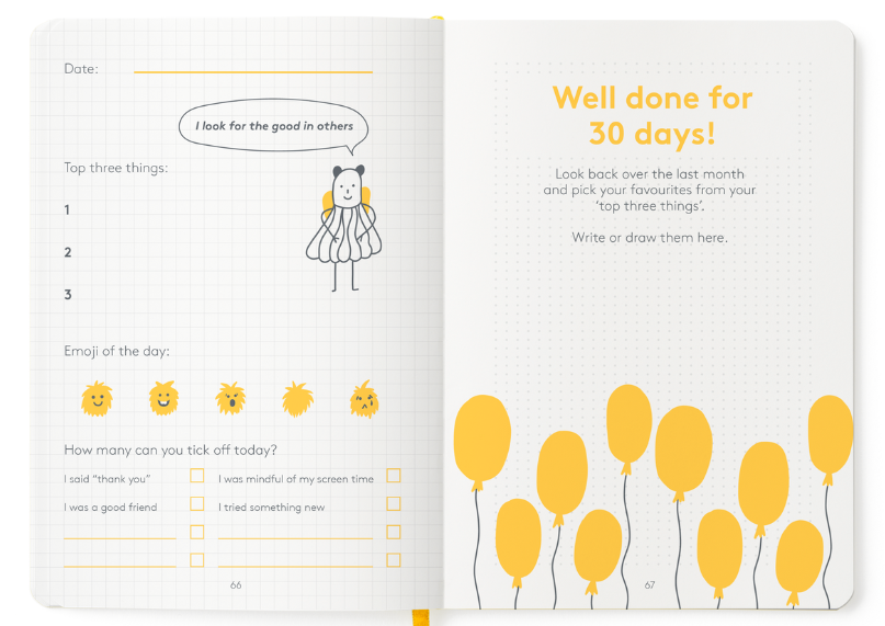 HappySelf Junior Journal | Perfect for 6-12 Year Olds